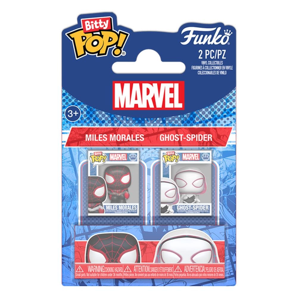 Funko Bitty Pop Marvel - Miles Morales & Ghost-Spider 2-Pack