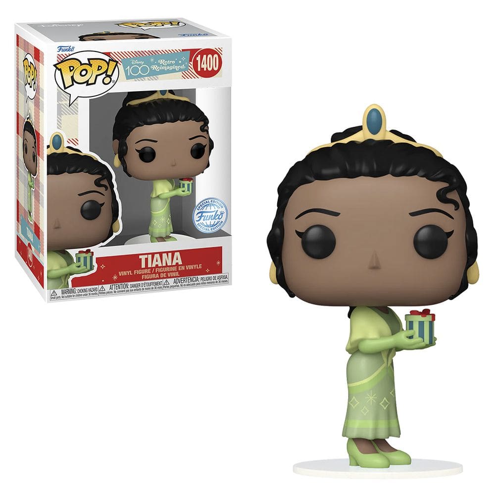 Funko Pop Disney 100Th Retro Reimagined Ex. Tiana #1400