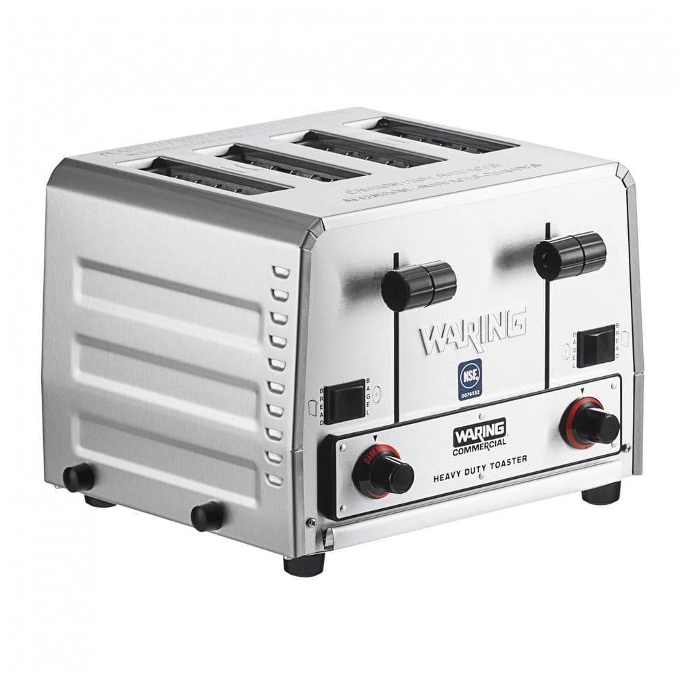 Torradeira Comercial Waring WCT850RC para Pão e Bagel 4 Fatias Pesada e Eficiente 110V