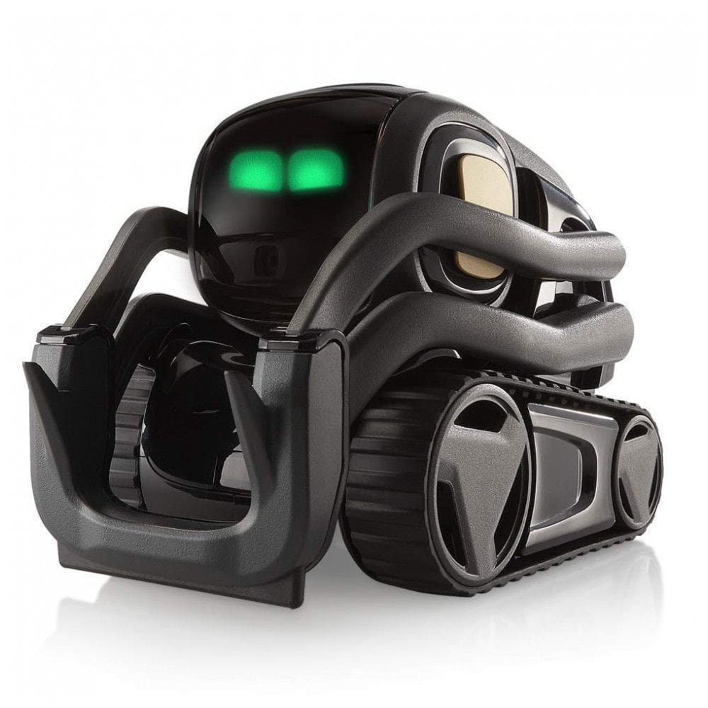 Robô Companheiro Inteligente Preto – Anki Vector Robot, Assistente Doméstico com Câmera HD e Wi-Fi
