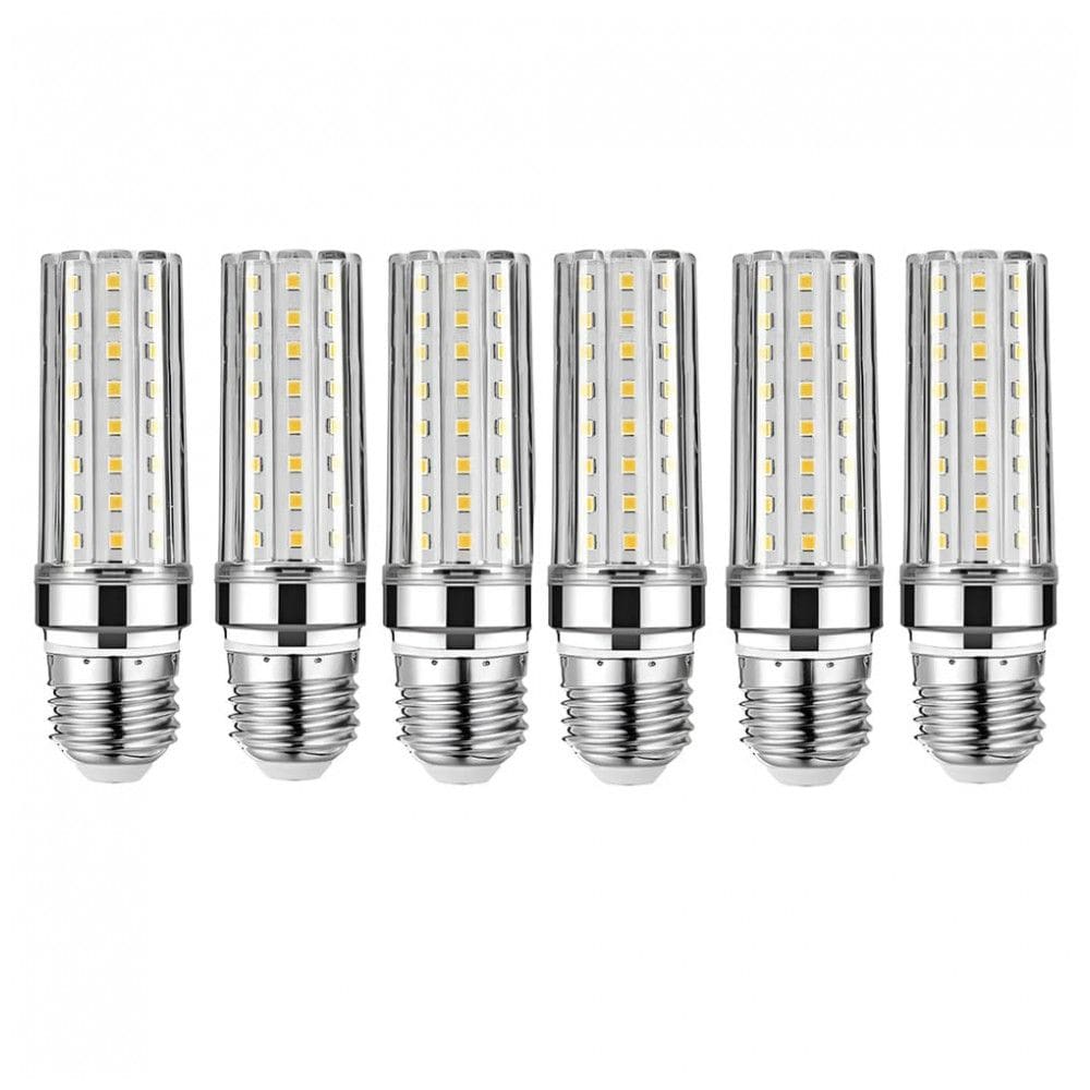 Kit 6 Lâmpadas LED Milho E27 20W 3000K Luz Quente Econômicas para Iluminação Residencial, Comercial, Lojas e Ambientes Internos,YNiuniunnq