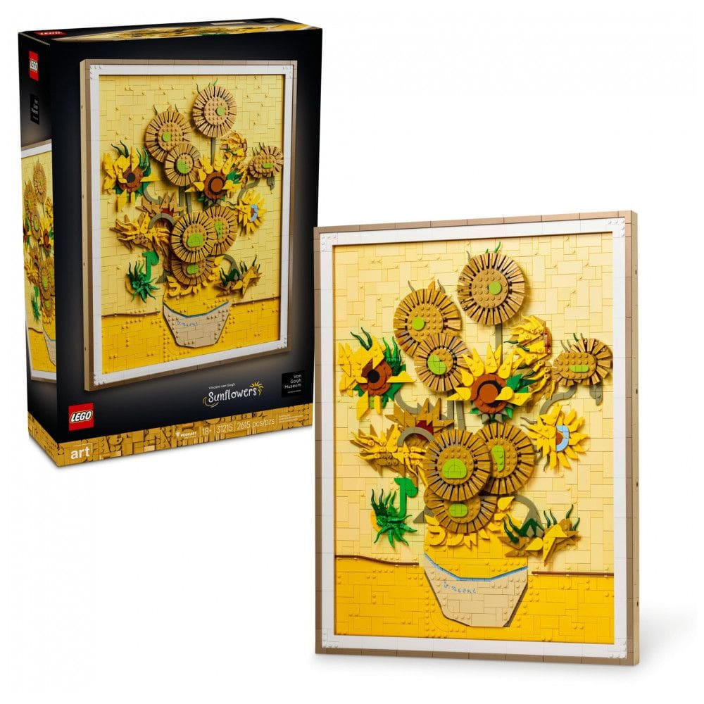 LEGO Art 31215 – Vincent van Gogh: Sunflowers – Kit de Arte em Blocos