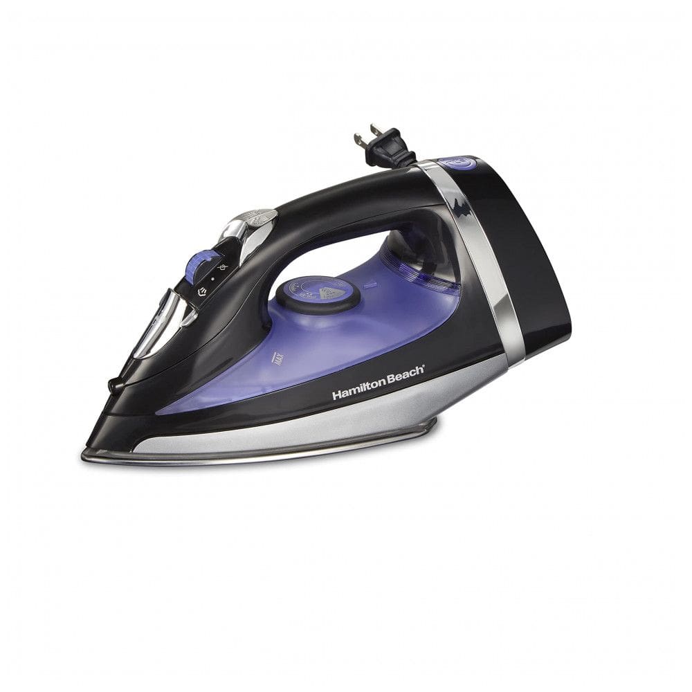 Ferro de Passar a Vapor Hamilton Beach com Base de Aço Inoxidável, 1200 Watts e Cabo Retrátil de 2,4 metros