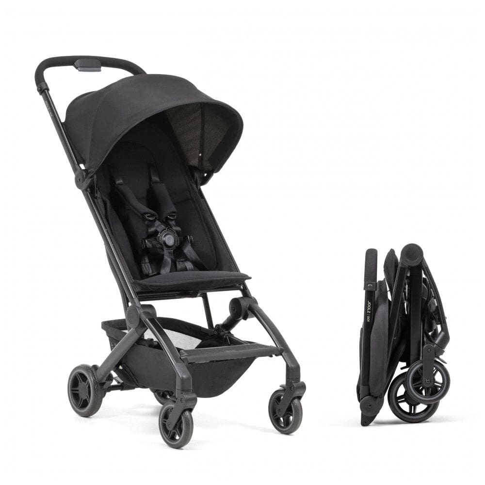 Carrinho de Bebê Joolz Dot Preto Space Black - Ultraleve 5,5 kg, Dobrável com Uma Mão, Capota UPF 50+, Assento Reclinável, Capacidade 22