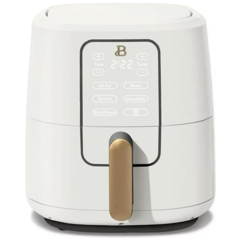 Air Fryer 6 Quart Digital com Tecnologia TurboCrisp e Display Touch, 1750W, Branca