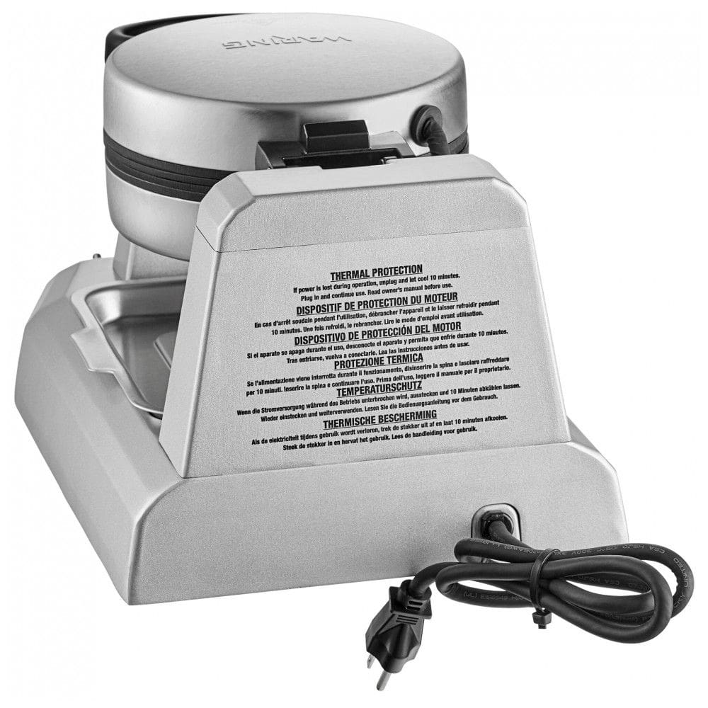 Waring WWD180X Máquina de Waffles Clássica Simples 110V 1200W 35 Waffles/Hora