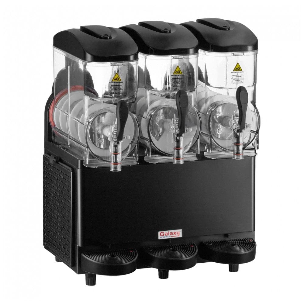 Máquina de Bebidas Geladas Galaxy Triple Granita Slushy 3 Tanques de 11,35L - 110V
