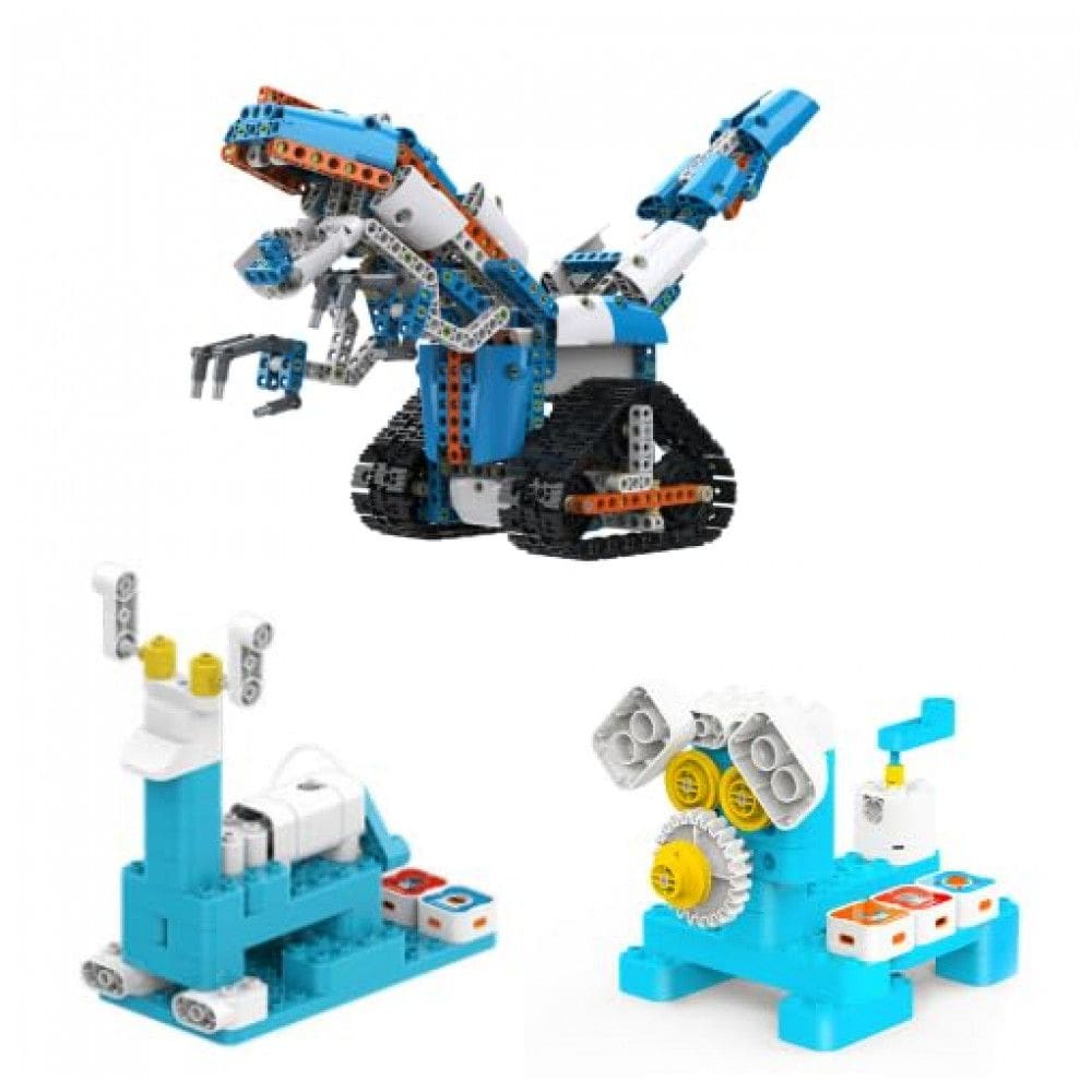 Kit Robôs de Programação STEM WhalesBot A1, A3 e E7 com Blocos Magnéticos e Programação em Scratch para Crianças a Partir de 3 Anos ?