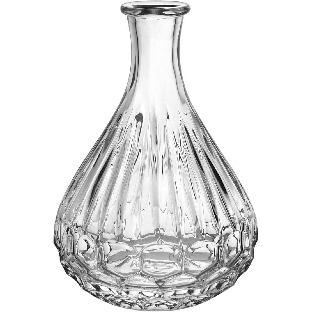 GARRAFA UÍSQUE HOME&CO LAPIDADO VIDRO 1,8L 27x14x14cm TRANSPARENTE