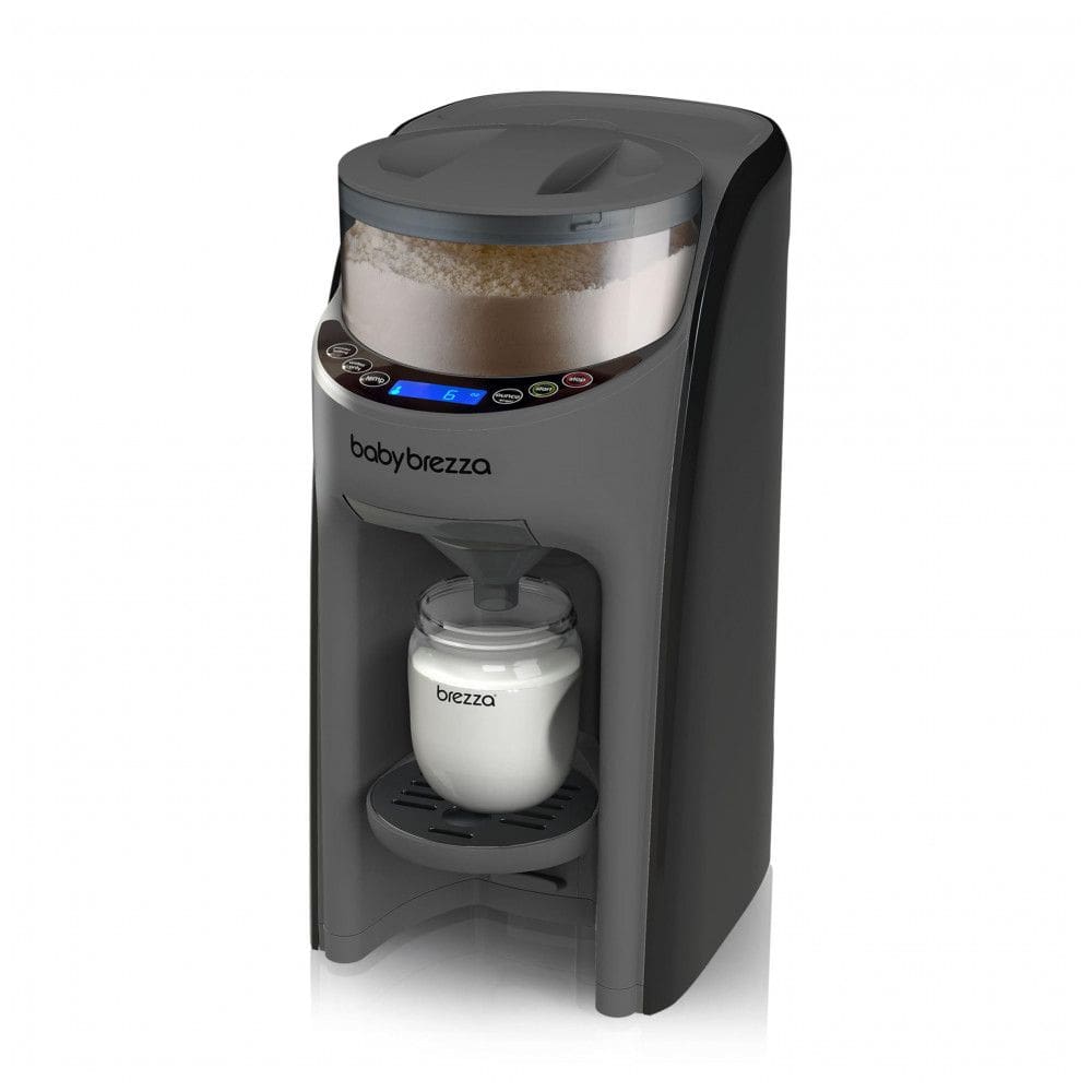 Aquecedor de Mamadeira Infantil Baby Brezza Formula Pro Advanced - Cinza Carvão, Mistura Automática, 60-300 ml, 300W 110V