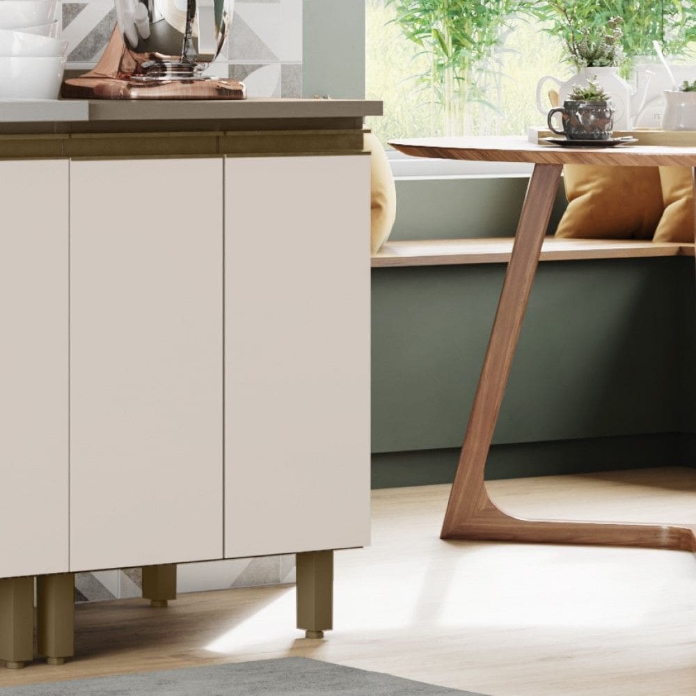 Balcao 02 Portas 60cm Cozinha Evelin Henn