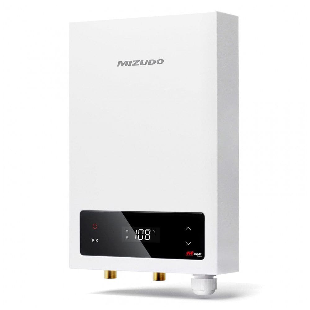 Aquecedor Elétrico de Água Instantâneo MIZUDO 11kW, 240V, Display Digital LED, Até 9,8 L/min, Alta Eficiência Energética