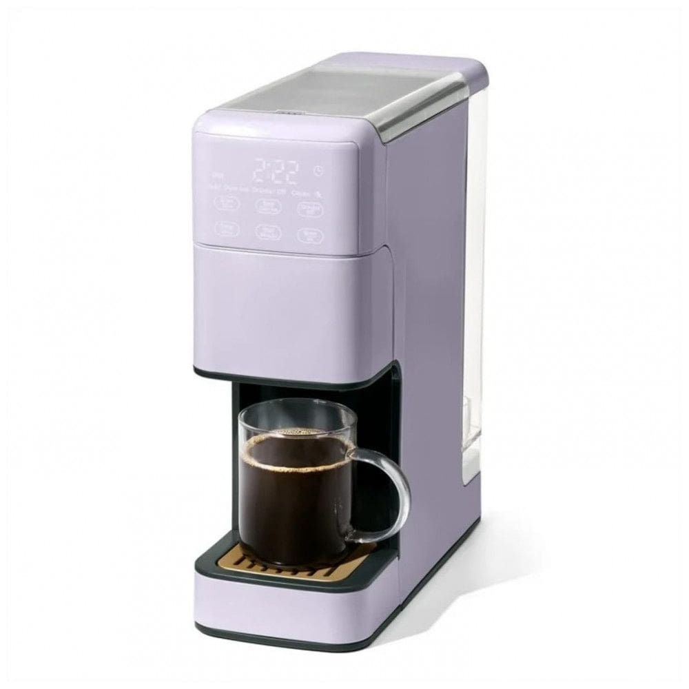 Perfect Grind 19332987234 Lavender - Máquina de Café Single Serve Programável com Moedor Burr Integrado, Reservatório 1,89L, 1050W