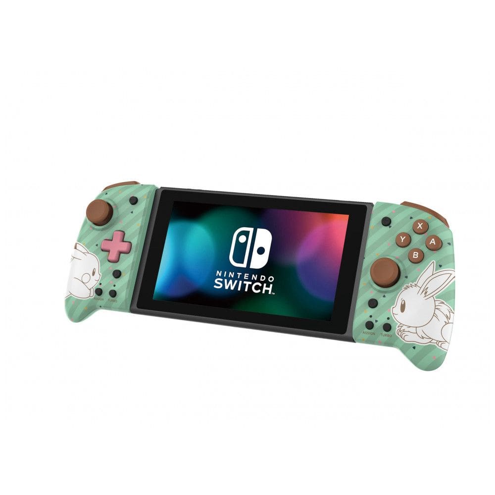 Controlador Hori Split Pad Pro Pikachu e Eevee para Nintendo Switch multicolorido modo portátil