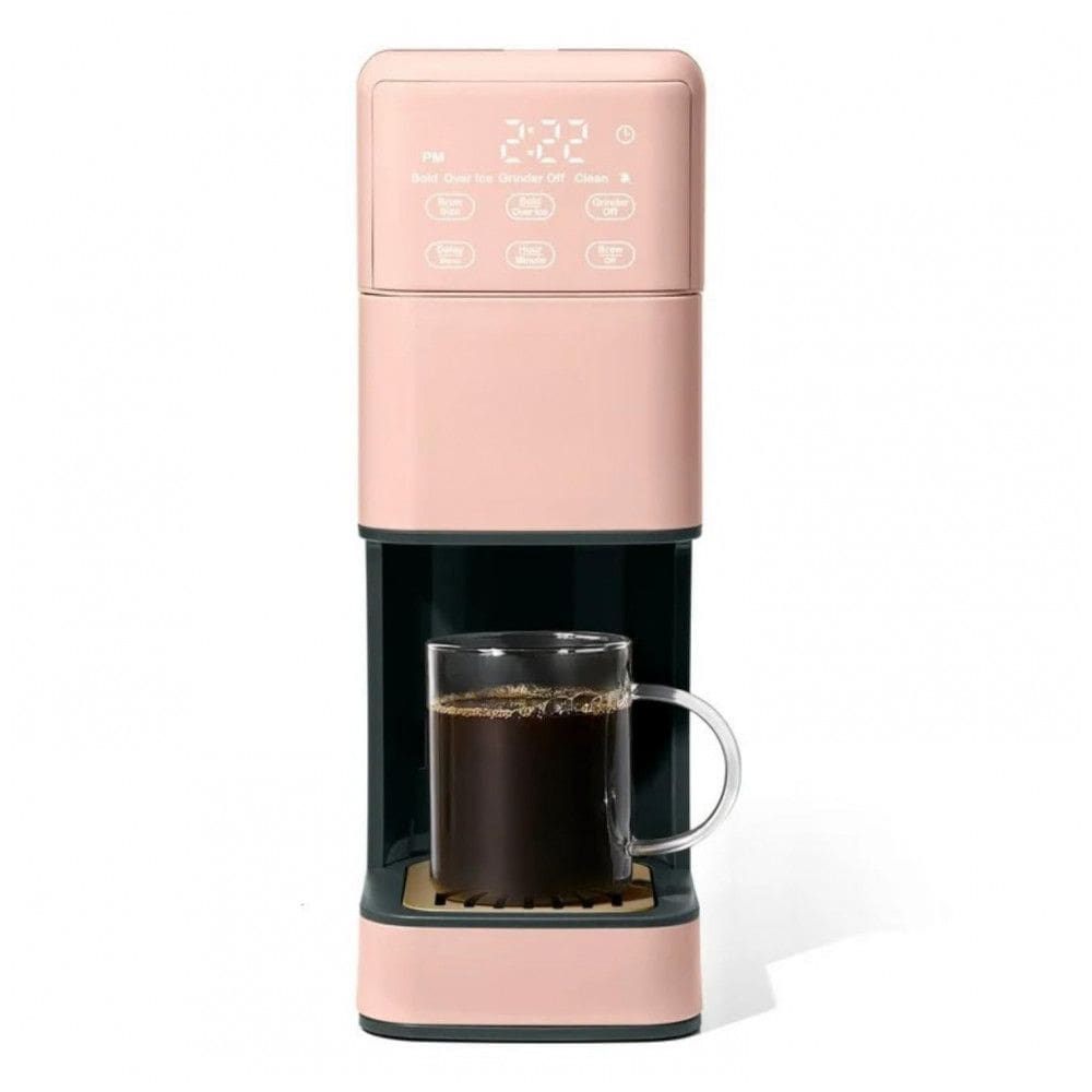 Perfect Grind 19332987234 Rose - Máquina de Café Single Serve Programável com Moedor Burr Integrado, Reservatório 1,89L, 1050W, 120V,Generic