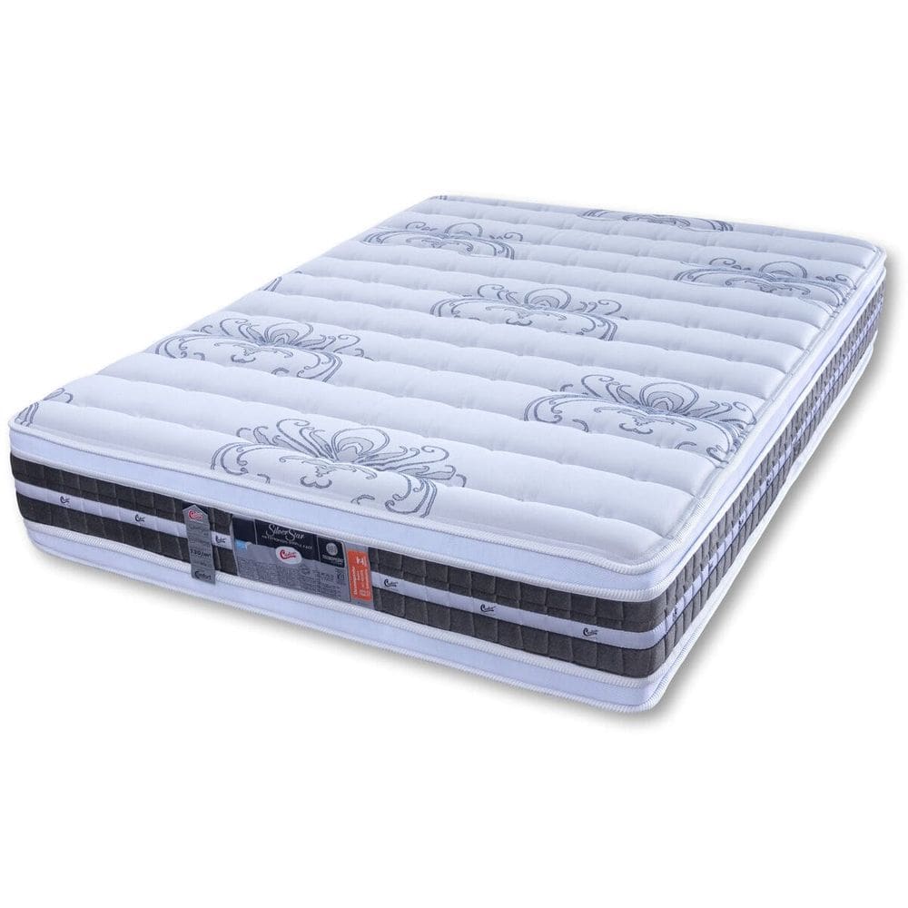 Colchão Queen Castor Silver Star Air Double Face Tecnopedic 158x198x34