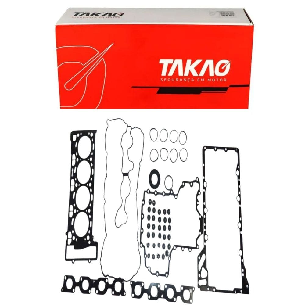 Junta Completa S/ Retentor Traseiro (Jg) X6 4.4 32V 2009 A 2014 - Takao Jcrbm44B