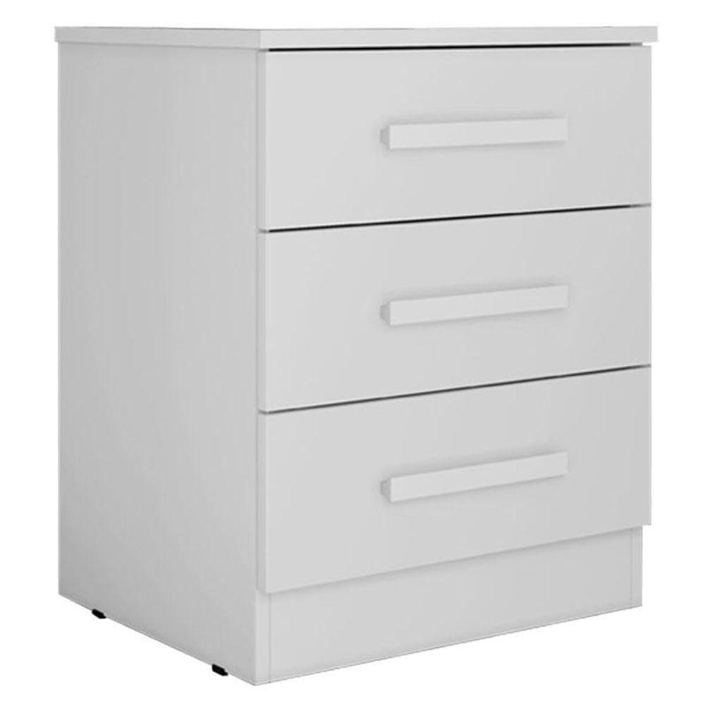 Mesa De Cabeceira Milão Neve - Horizonte