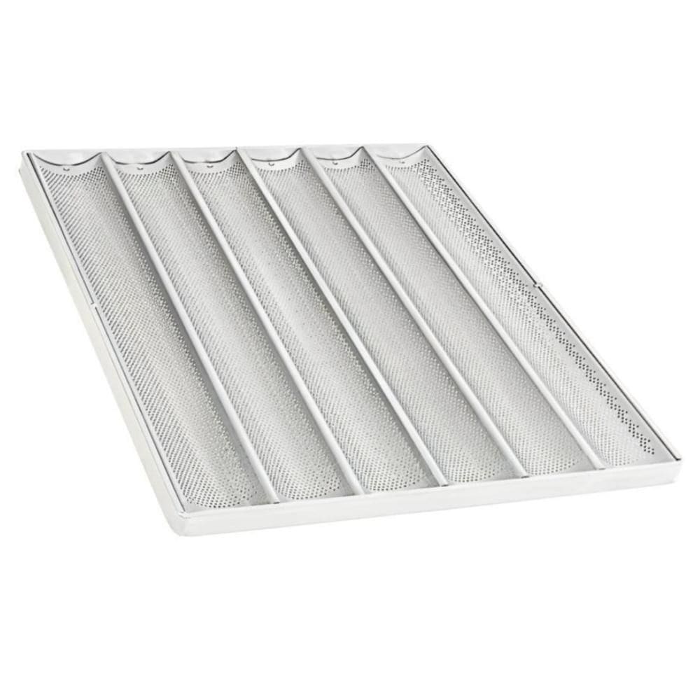 Assadeira 60X80 Pao Frances Perfurada 6 Ondas Aluminio - Imeca