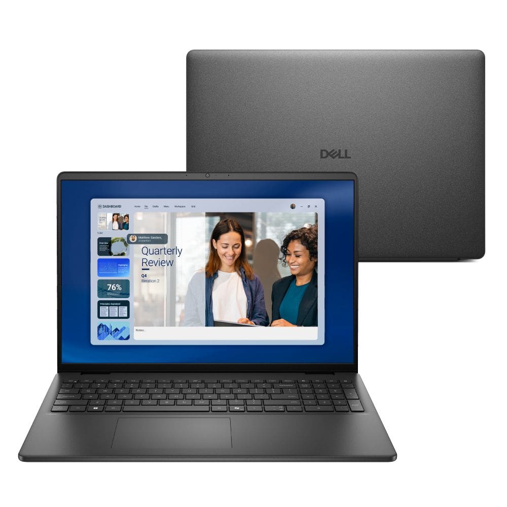Notebook Dell 16” FHD+ AMD Ryzen™ 7 250 16GB 512GB SSD Linux Preto DC16-R7250-U10
