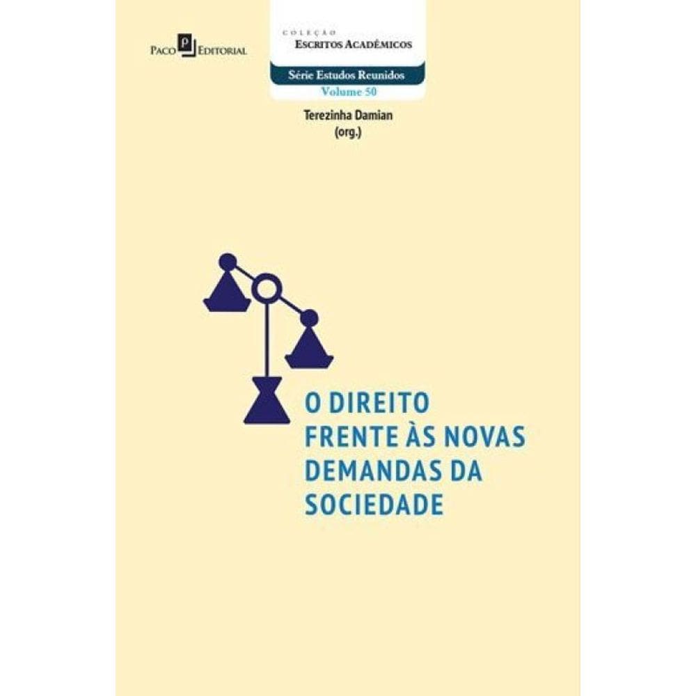 O Direito Frente Às Novas Demandas Da Sociedade