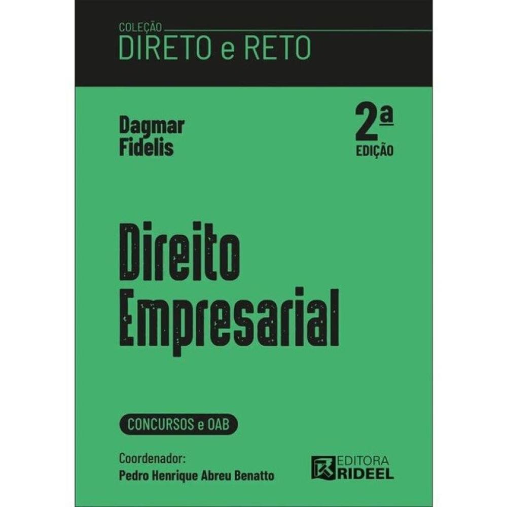 Direito Empresarial - Coleção Direto E Reto 1ª Fase Oab - 2026