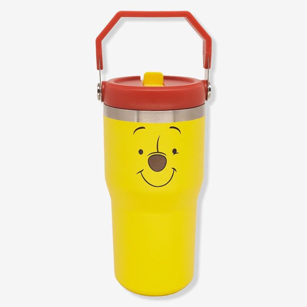 Copo Térmico 650ml Hanger Ursinho Pooh Com Alça Zona Criativa