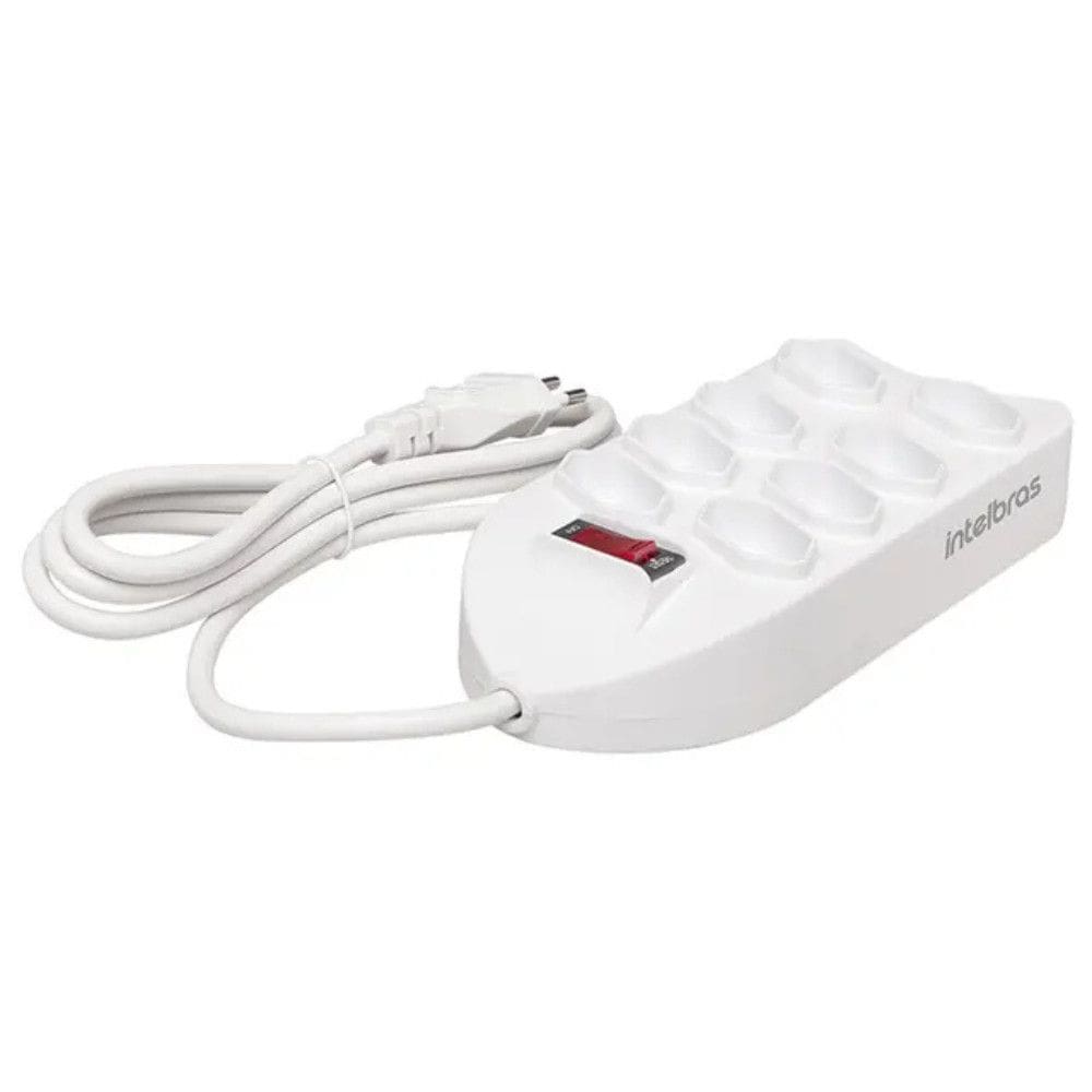 Filtro de Linha 8 Tomadas Intelbras EPE 1008+ 1,5 Metros