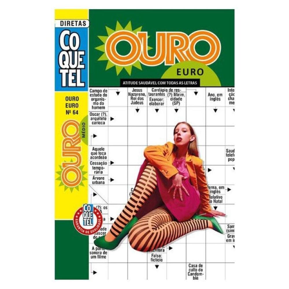 Livro Coquetel Ouro Euro 64