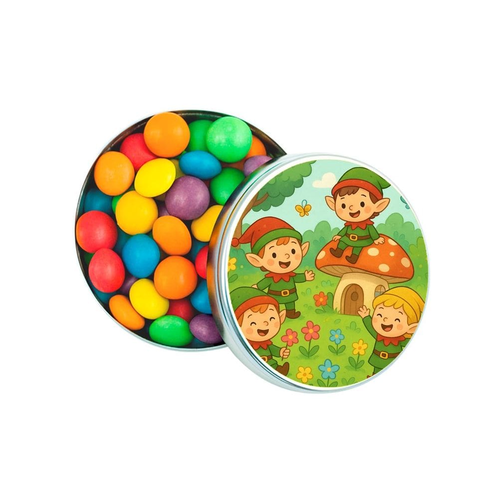 Latinha Lembrancinha Personalizada Duendes