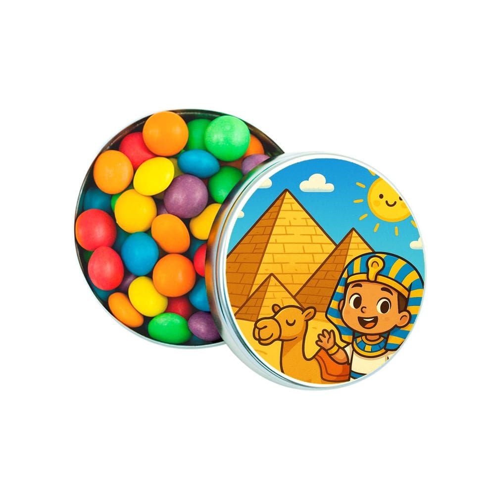 Latinha Lembrancinha Personalizada Pirâmides do Egito