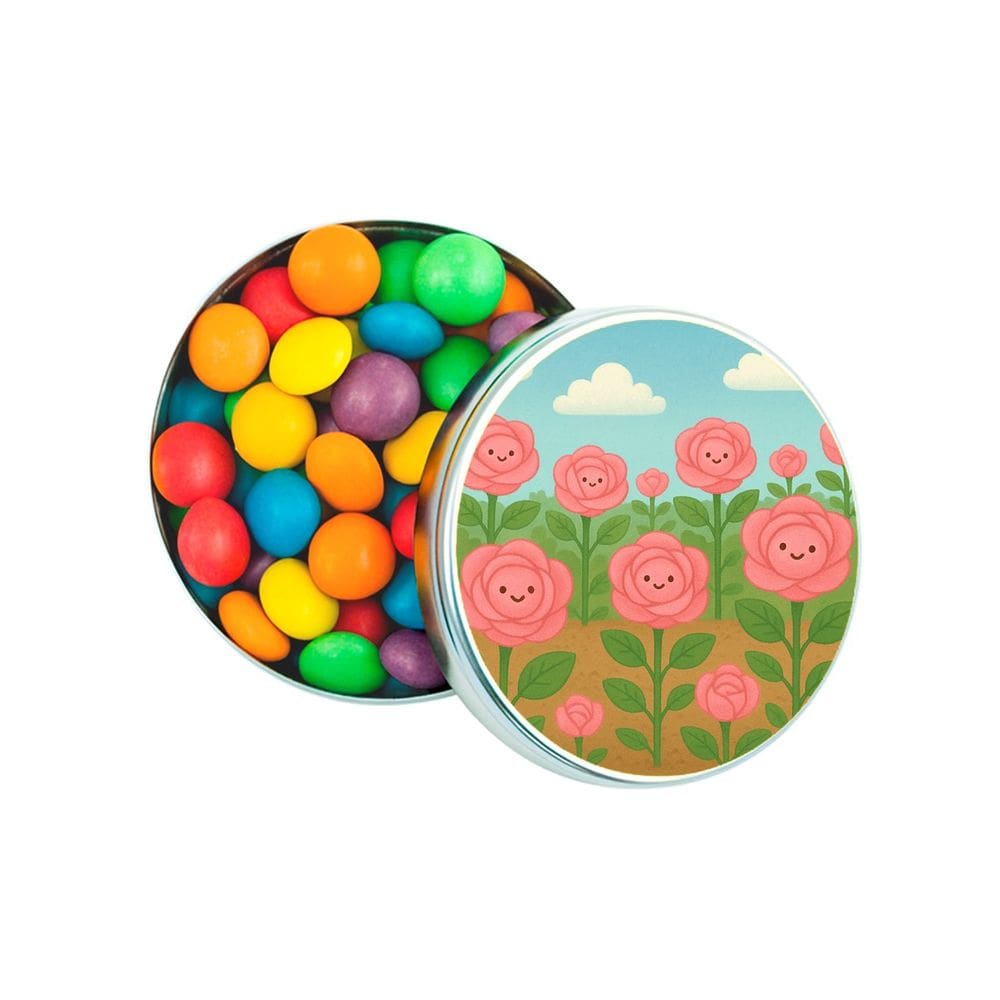 Latinha Lembrancinha Personalizada Rosas Fofas