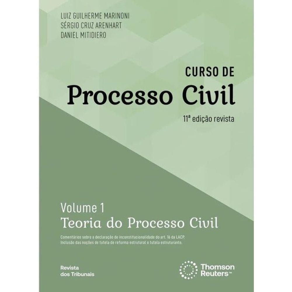 Curso De Processo Civil - 2026 - Vol. 1