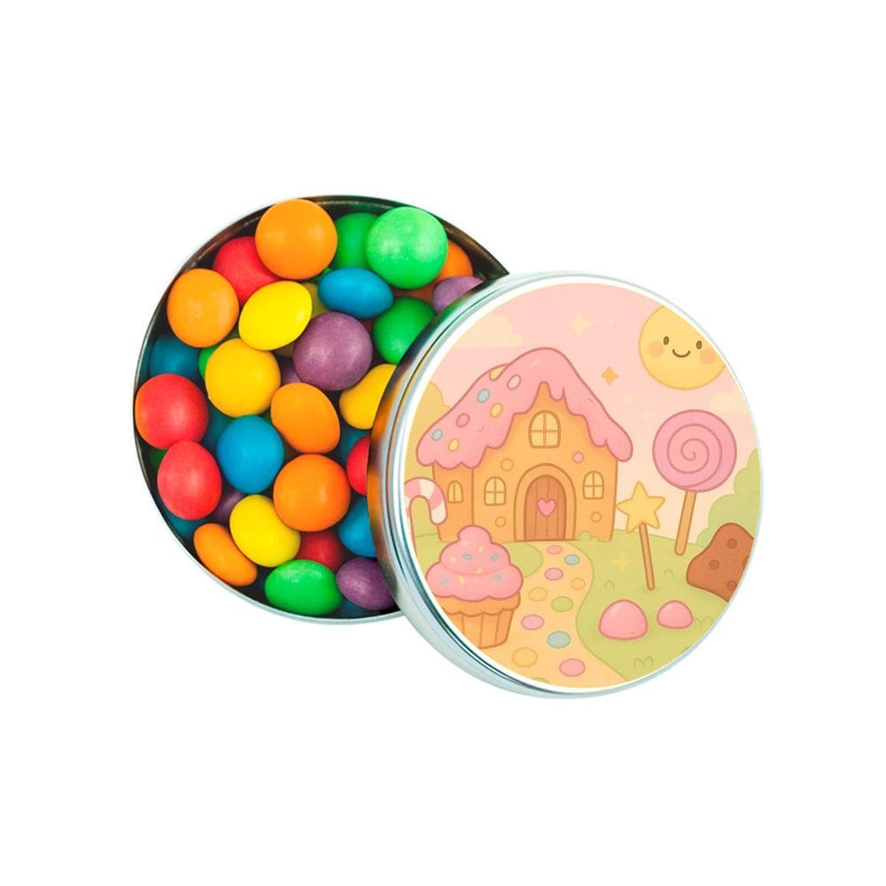 Latinha Lembrancinha Personalizada Confeitaria Kids