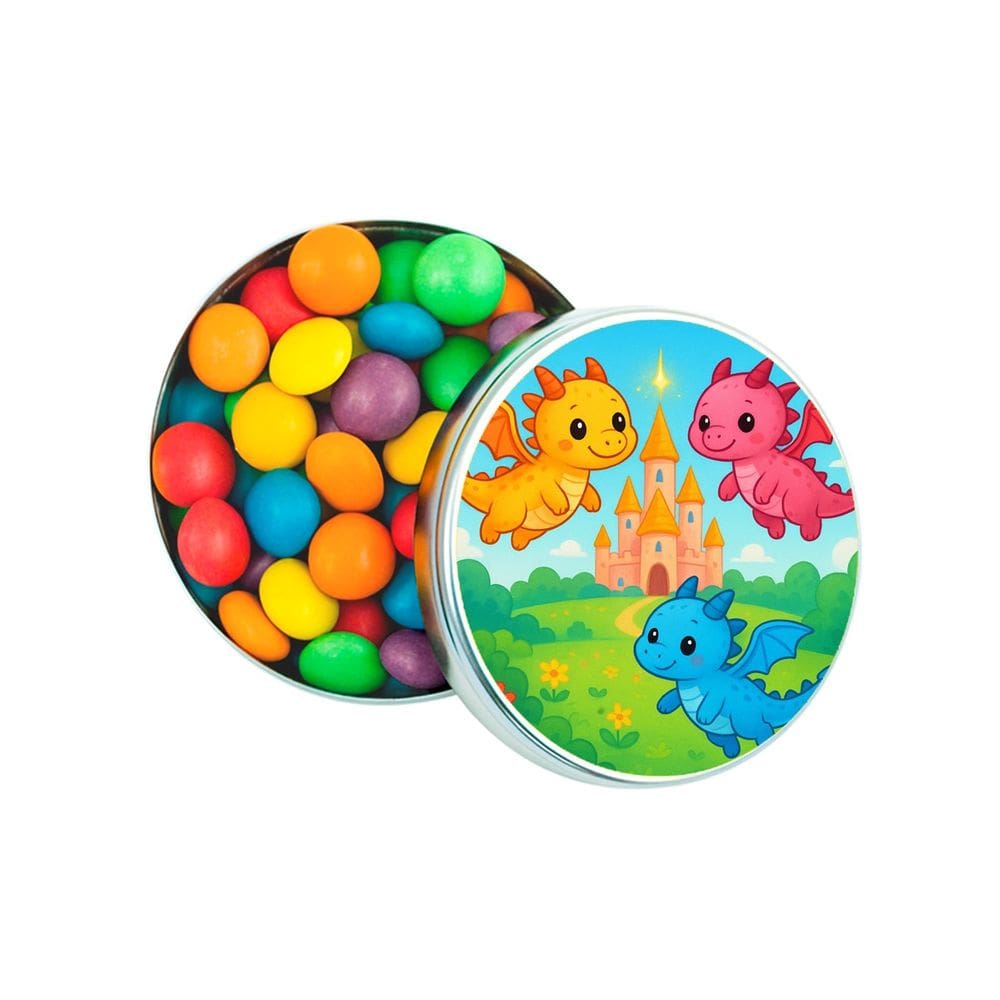 Latinha Lembrancinha Personalizada Dragões