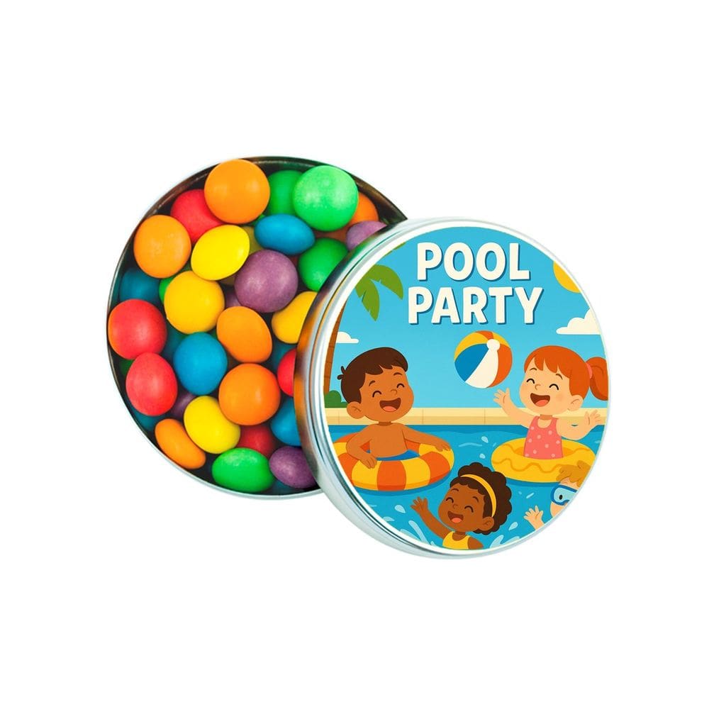 Latinha Lembrancinha Personalizada Pool Party