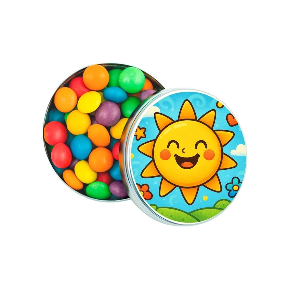 MP - Latinha Lembrancinha Personalizada Sol S