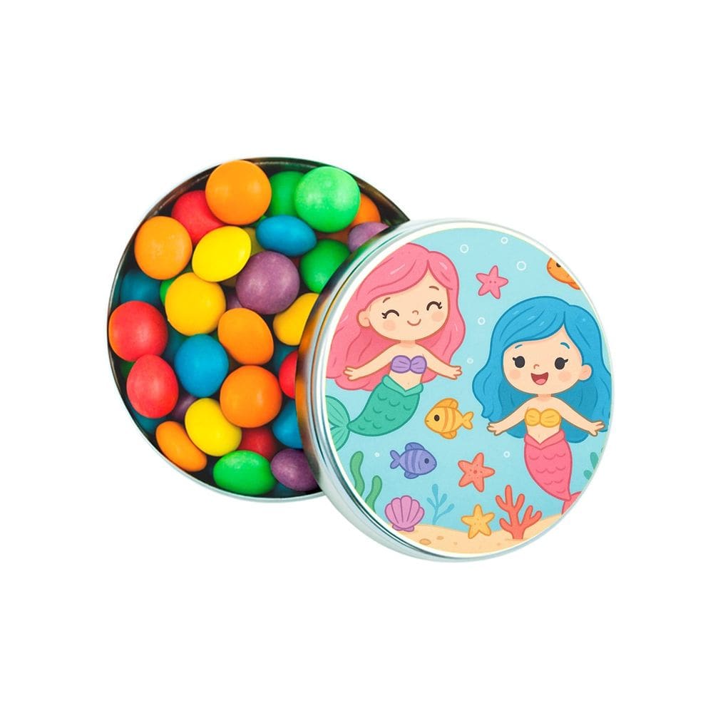 Latinha Lembrancinha Personalizada Sereias