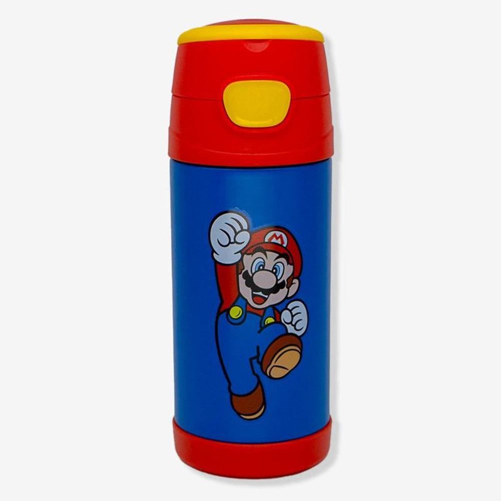 Garrafa Click Super Mario Oficial 350ml  Zonacriativa