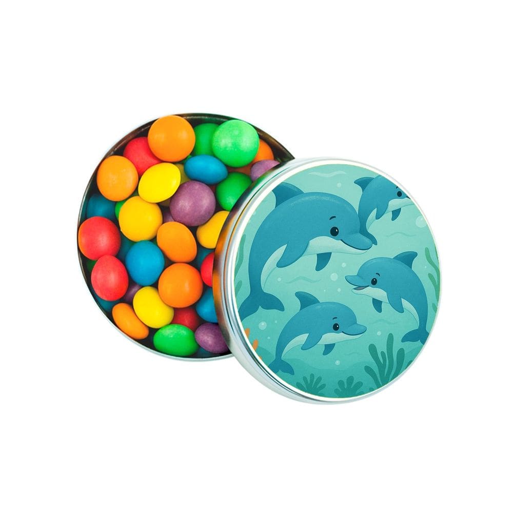 Latinha Lembrancinha Personalizada Golfinhos