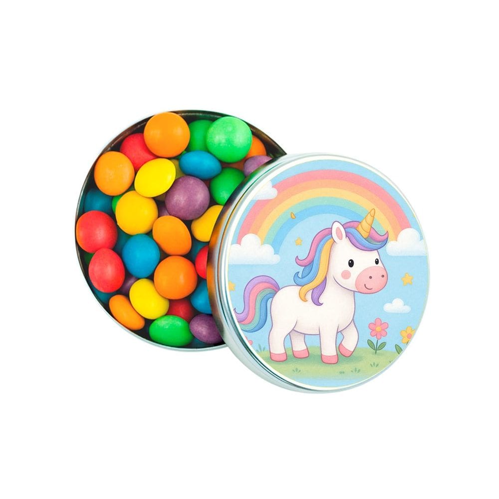 Latinha Lembrancinha Personalizada Unicórnio