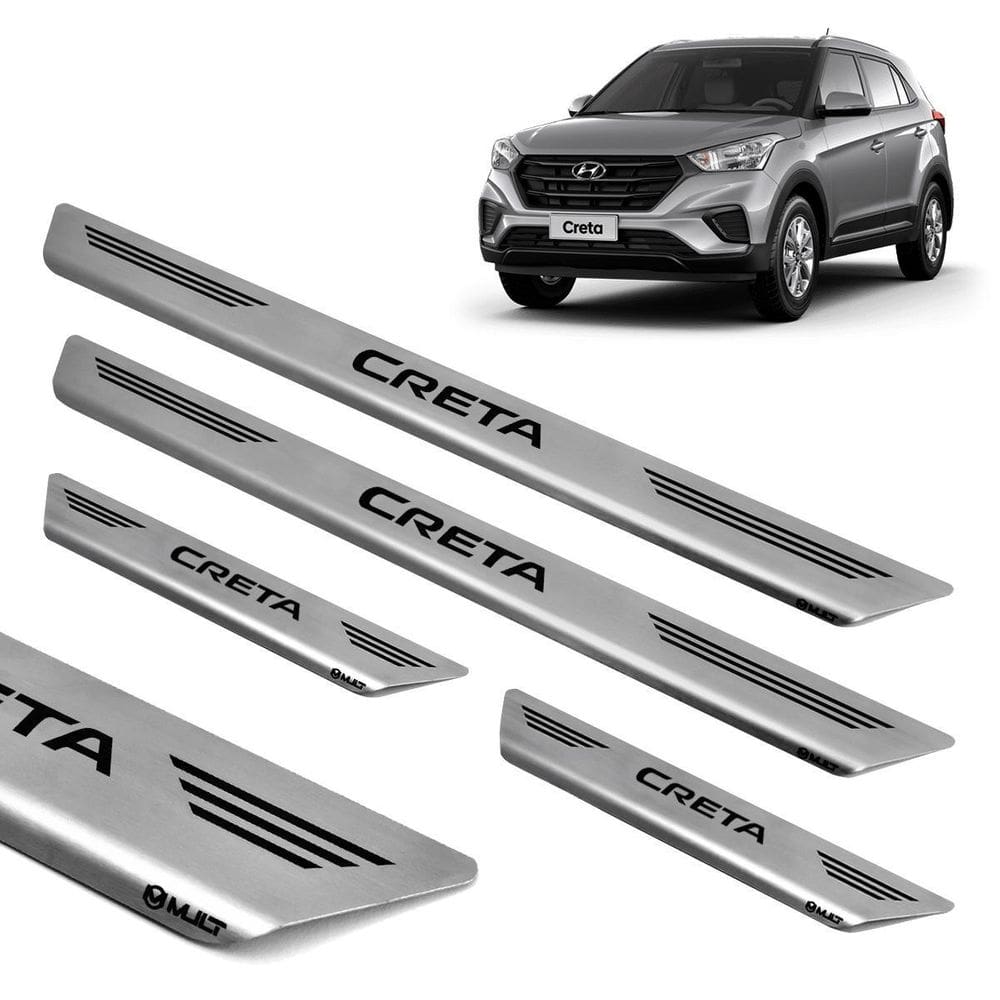 Soleira Aço Inox Escovado Porta Mult Creta 2019