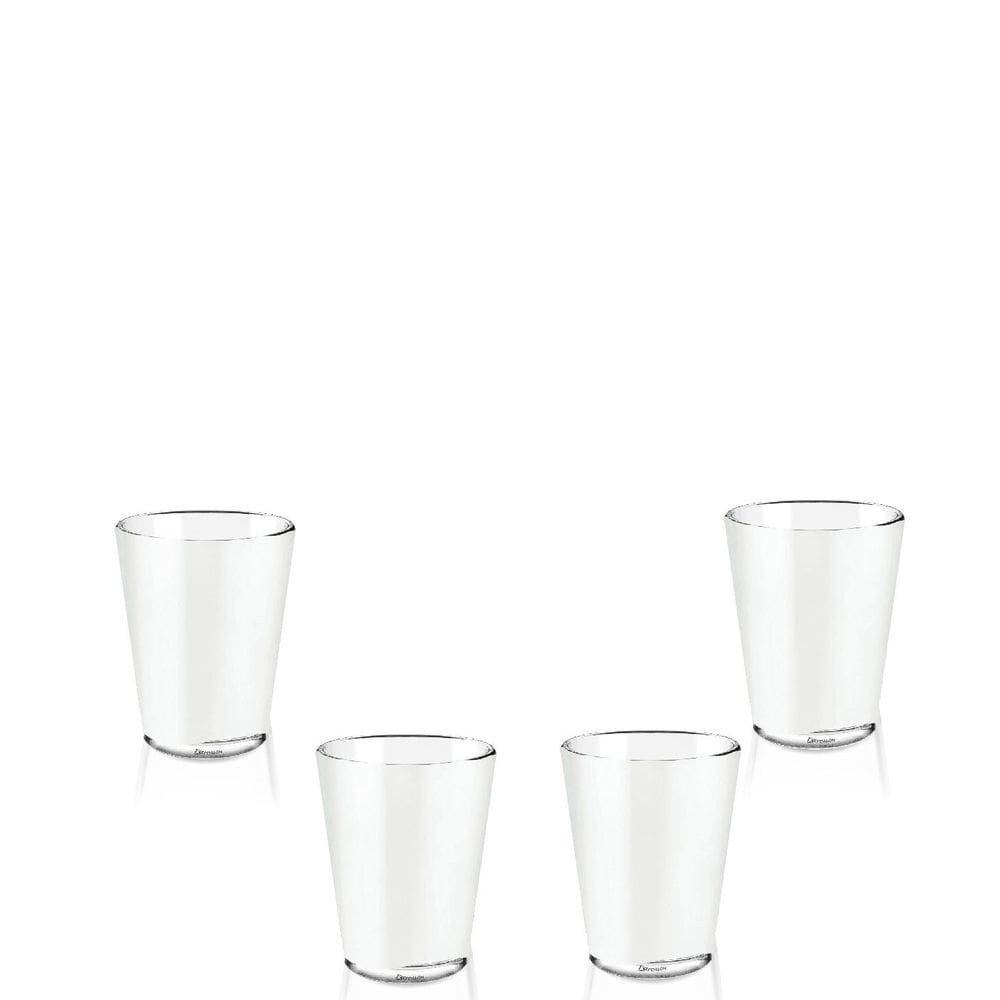 Kit 4 Copos Shot Tequila Acrílico Krystalon