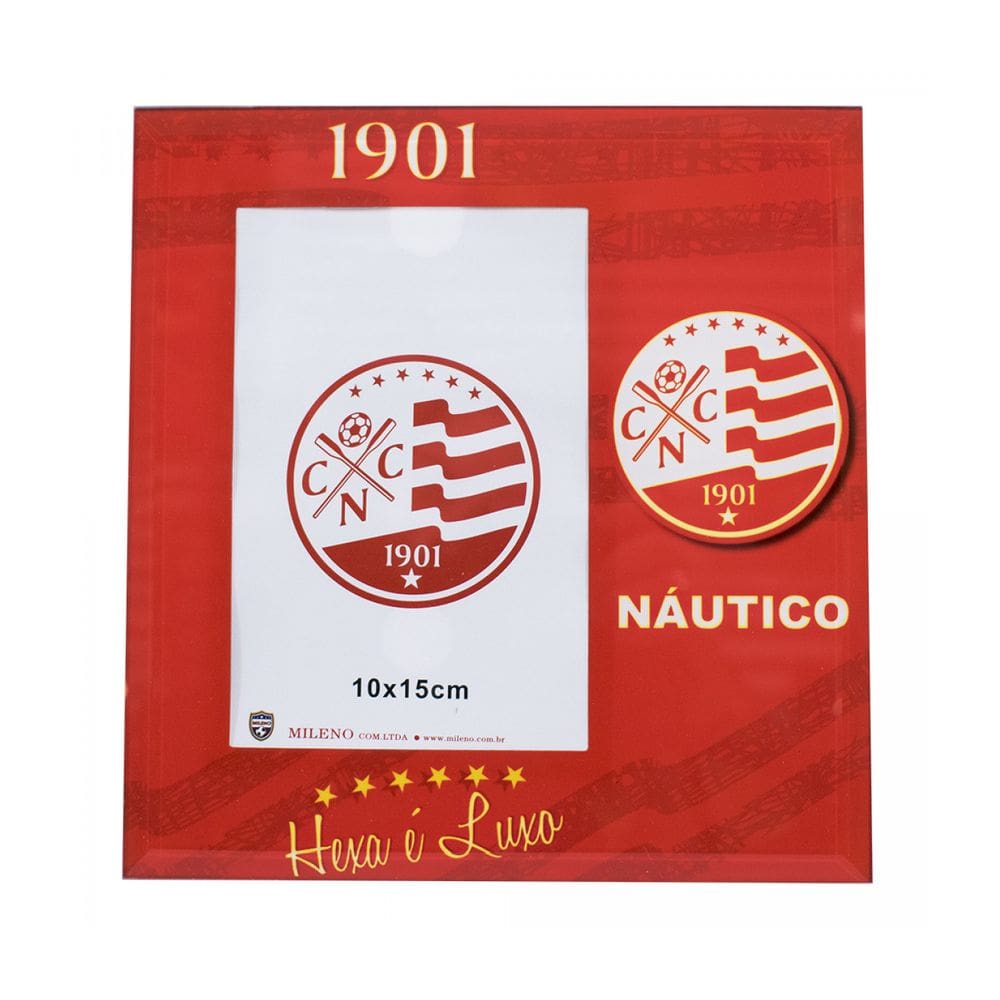 Porta Retrato 1 Foto 15x10cm Vidro - Náutico