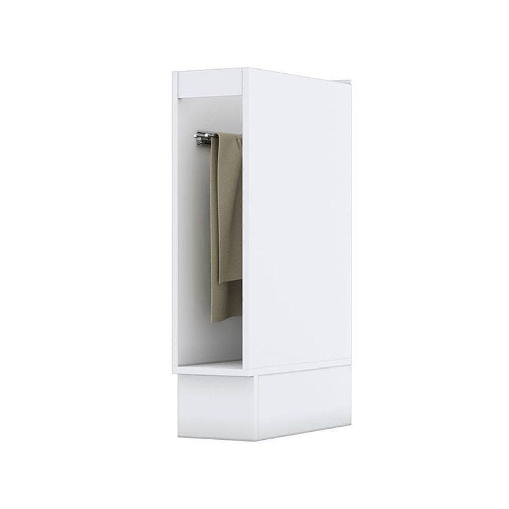 Balcão Porta Toalha 20 Cm Americana Branco - Henn
