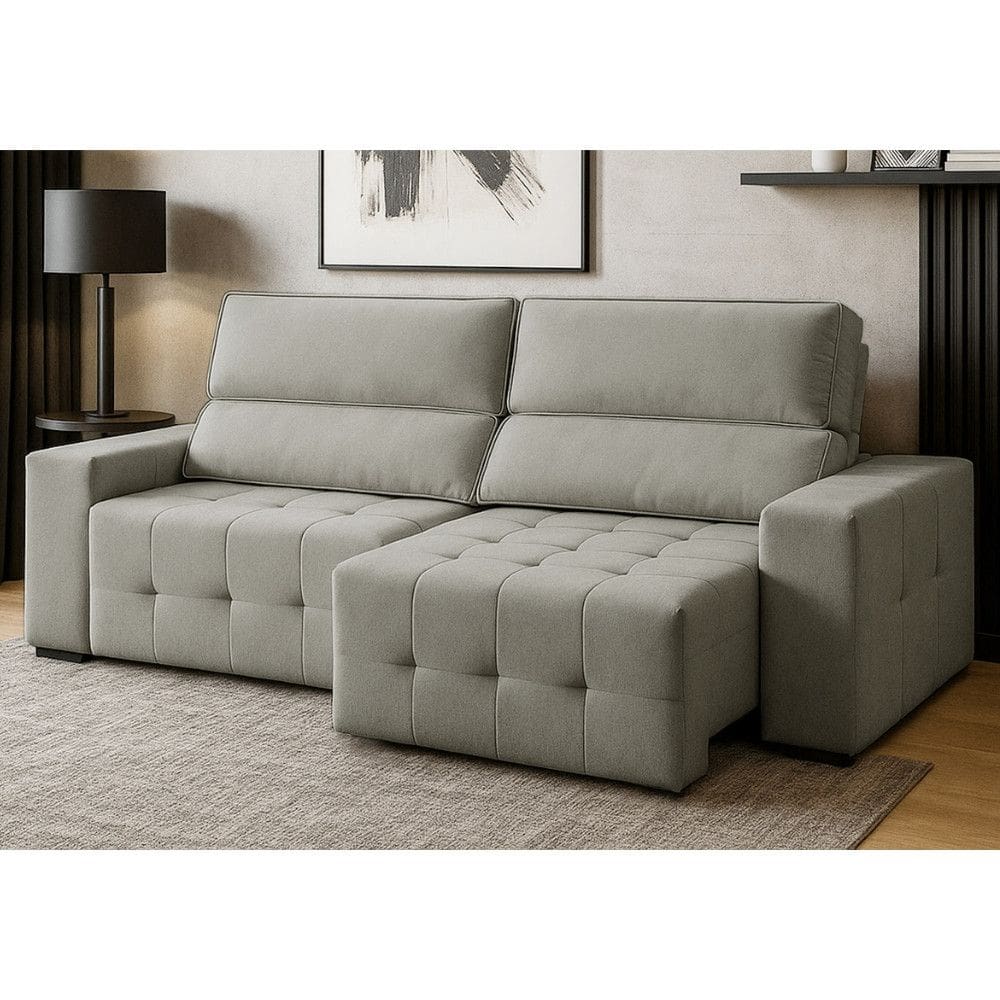 Armário Multiuso Cordoba 2 Portas 6 Prateleiras Amêndoa Wood