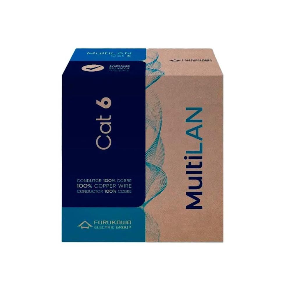 Cabo de Rede Multilan Cat6 U/UTP 305m CM23400216 Furukawa