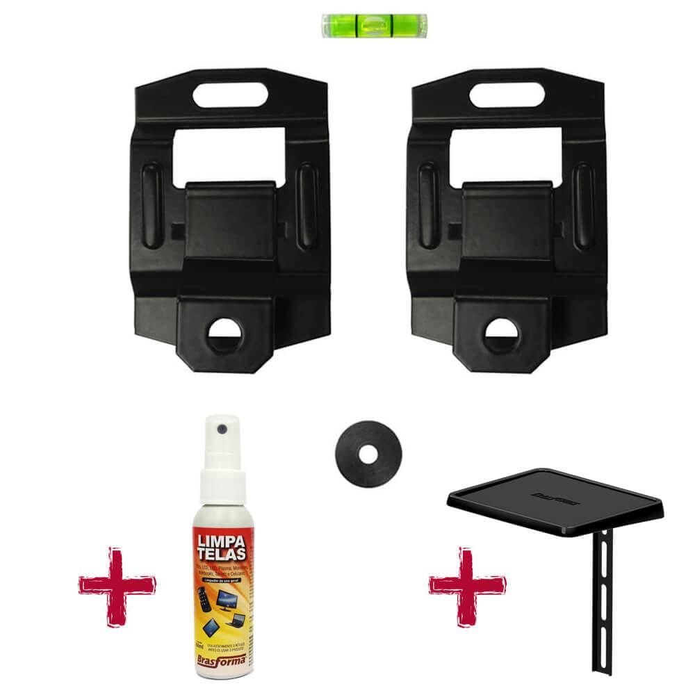 Suporte de TV Universal LED/LCD de 10” a 85” SBRU871 Brasforma