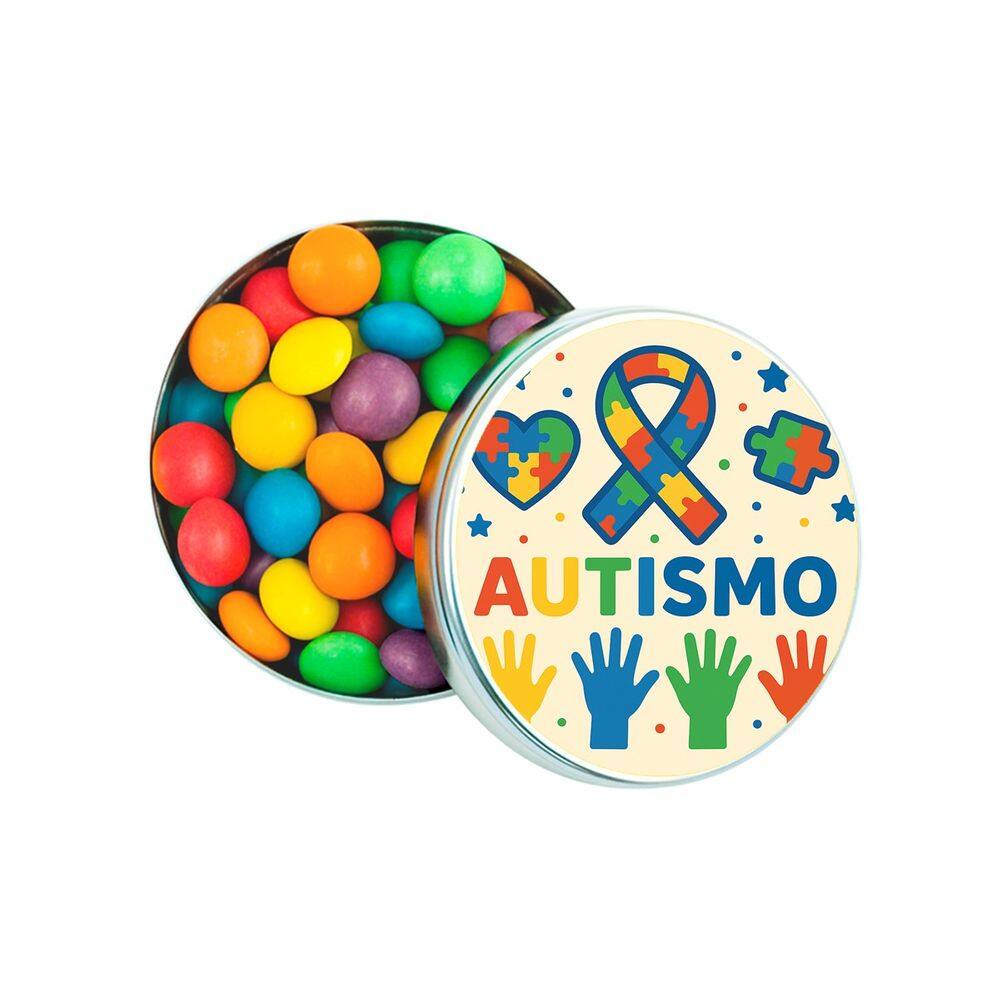 Latinha Lembrancinha Personalizada Inclusão