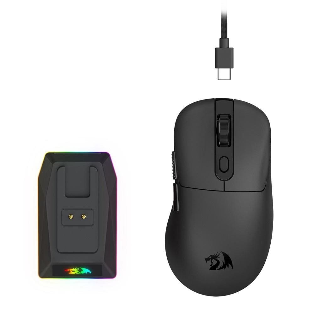 MP - Mouse Gamer Ebony Standard Preto RGB 2